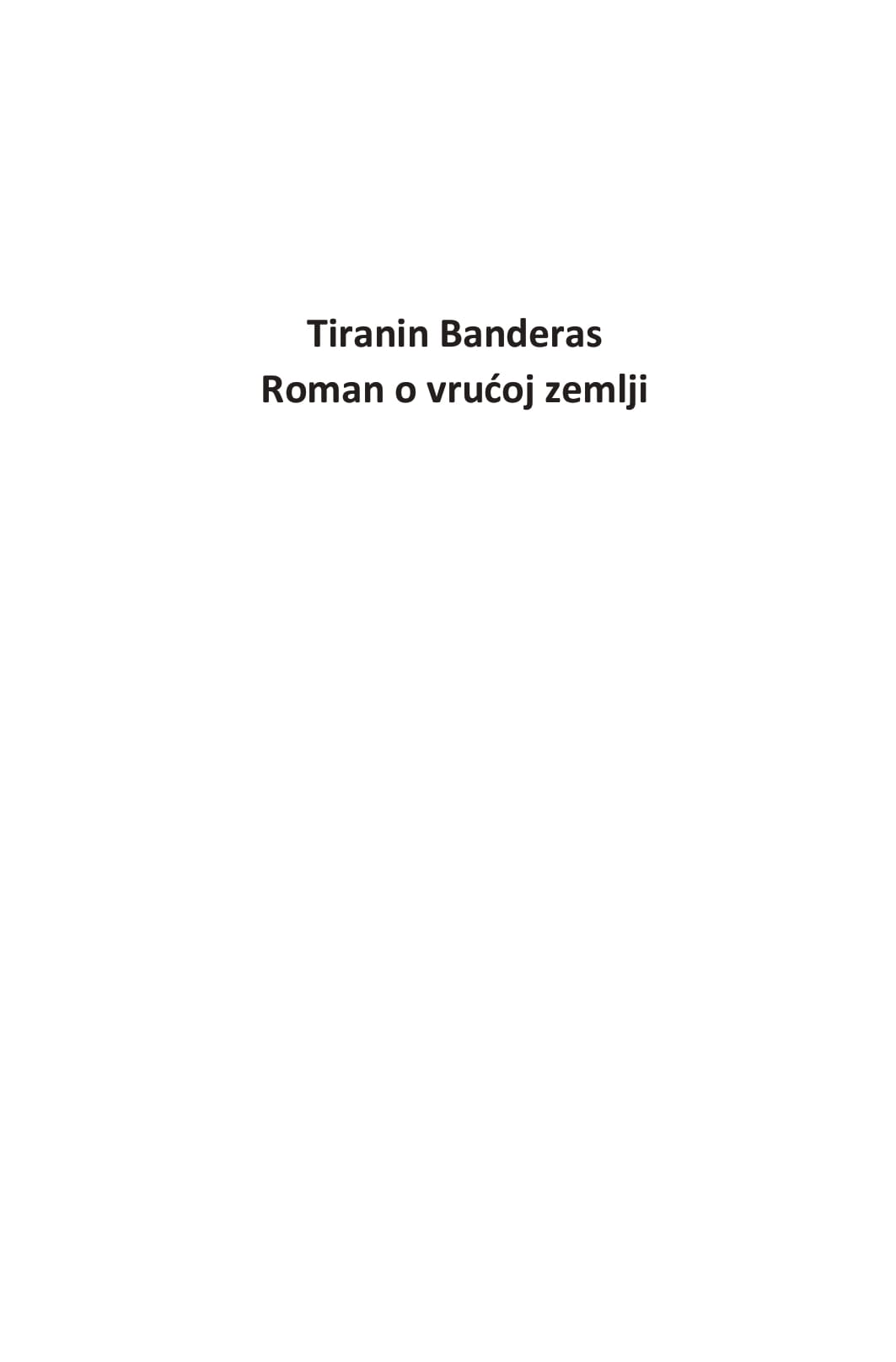 Tiranin Banderas DEO-01